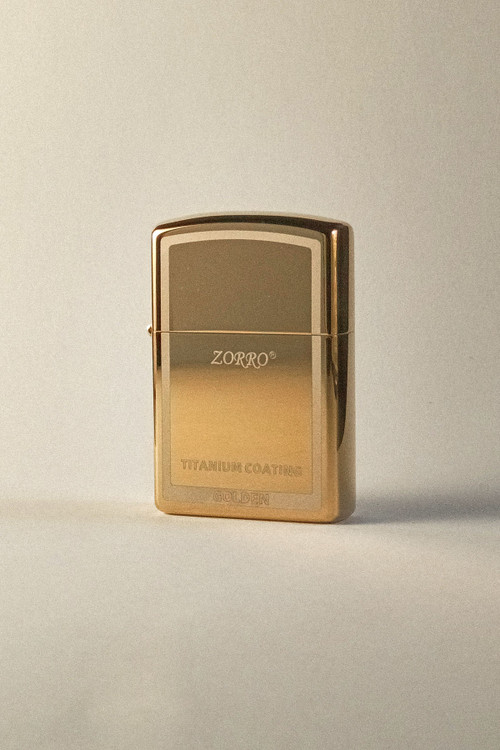 فندک زورو تیتانیوم گلد